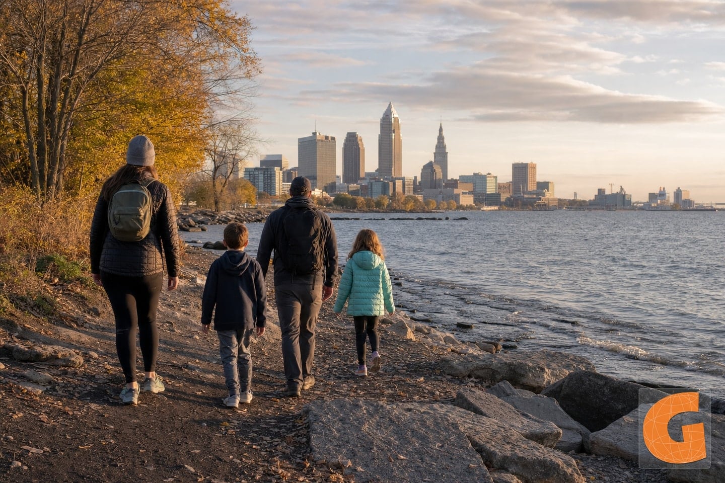 Cleveland Lakefront at Edgewater Park Entdeckung 1