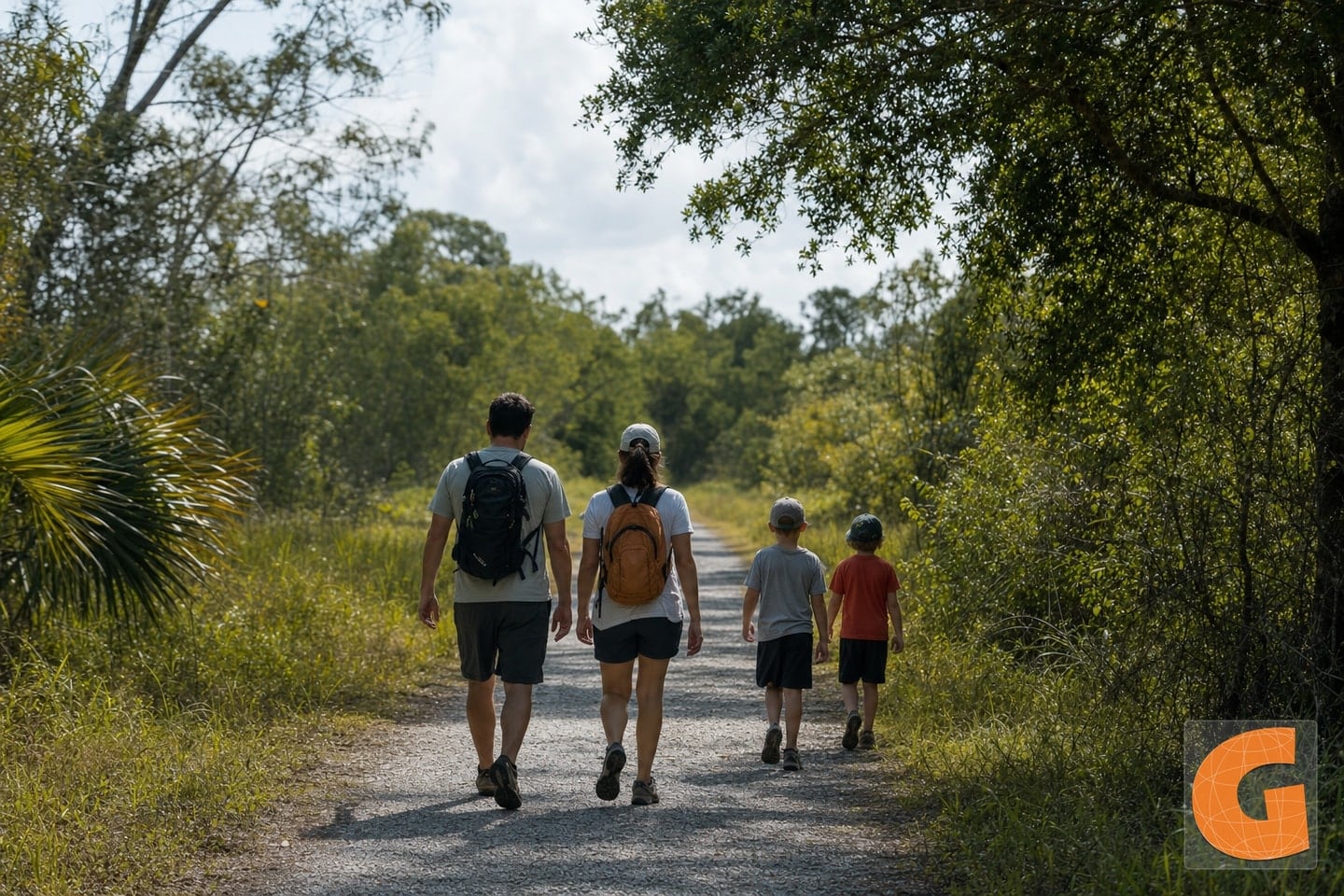 Naturspaziergang am Withlacoochee