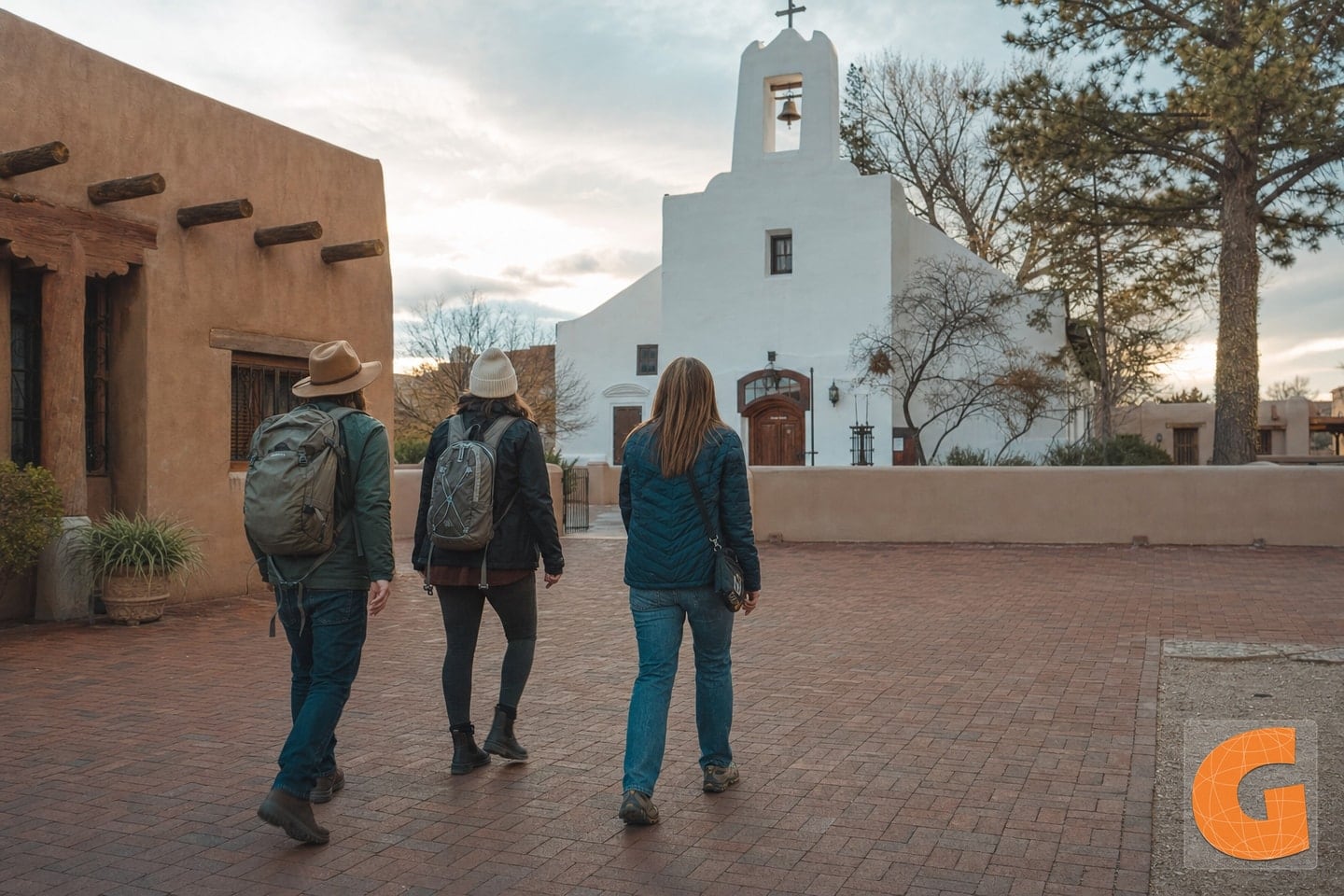Historischer Rundweg zur Plaza von Mesilla
