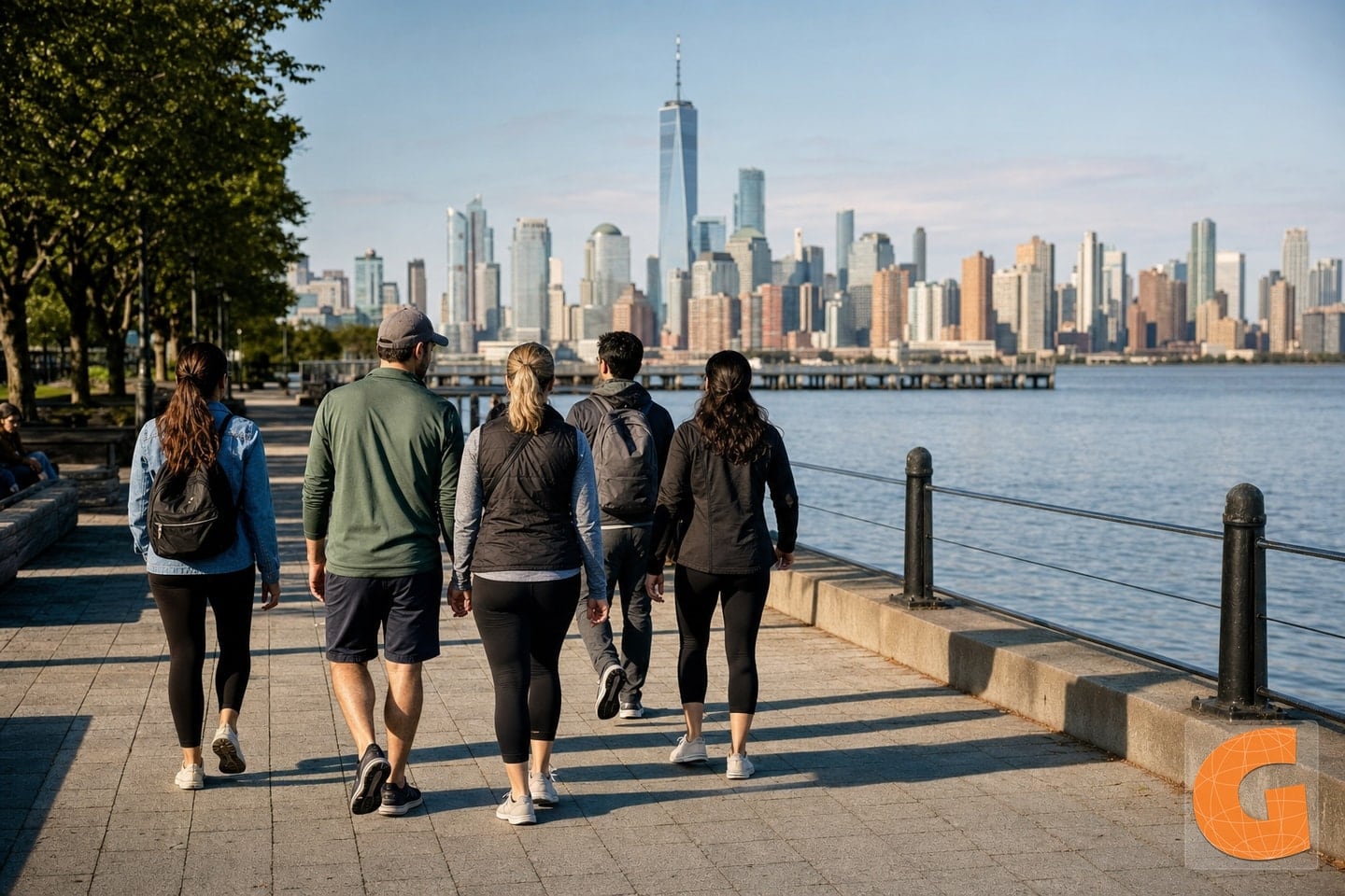 Hoboken Waterfront and Pier Parks Entdeckung 1