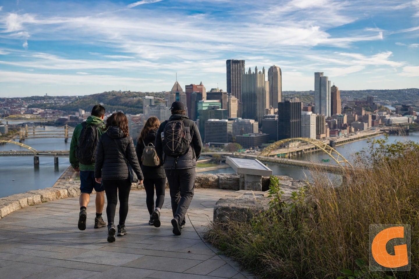 Pittsburgh Point State Park and Three Rivers Waterfront Entdeckung 1
