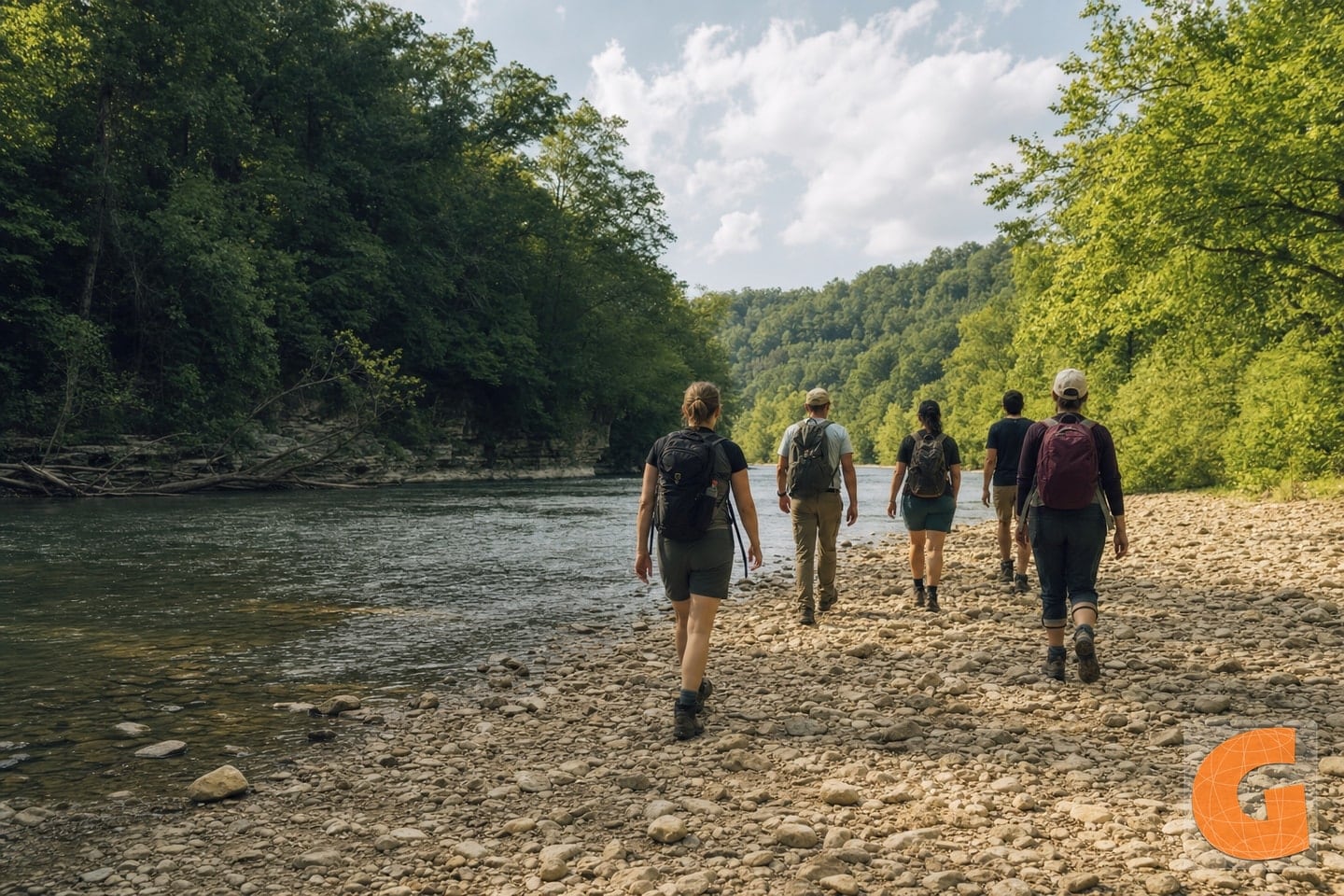 Entdeckungstour am Zusammenfluss der zwei Flüsse