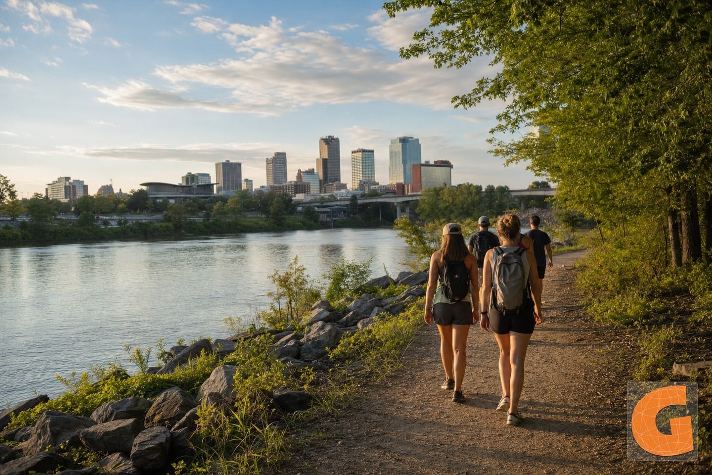 Little Rock Arkansas River Trail and Two Rivers Park Entdeckung 1