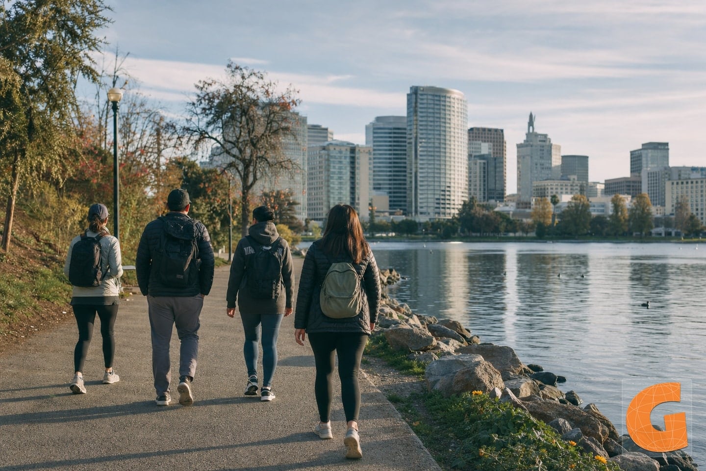 Lake Merritt and Oakland Lakeside Entdeckung 1