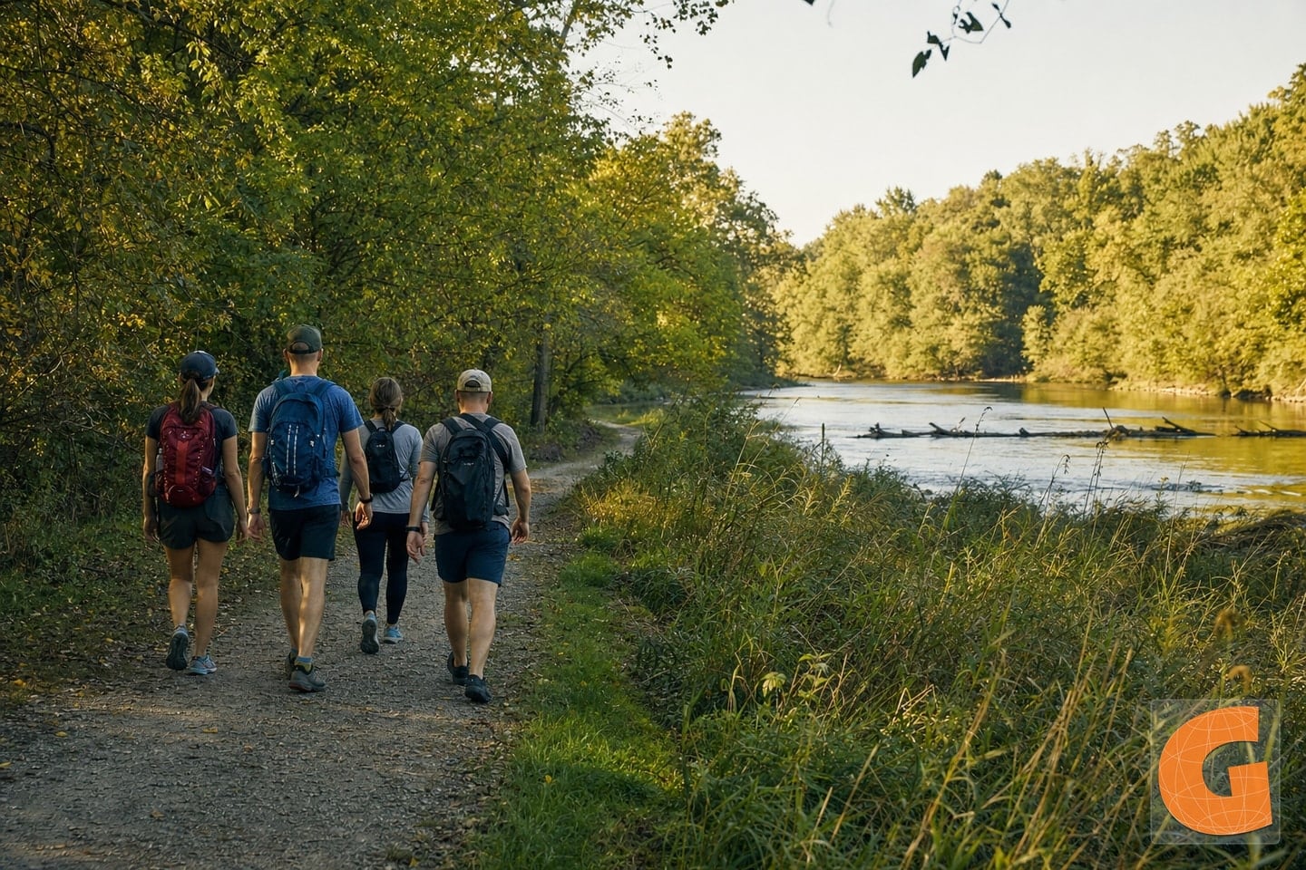 Entdeckerschleife am Iowa-River-Korridor