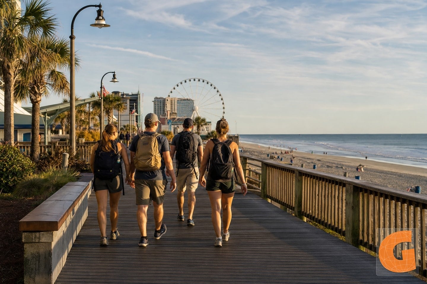 Myrtle Beach Boardwalk and Oceanfront Entdeckung 1