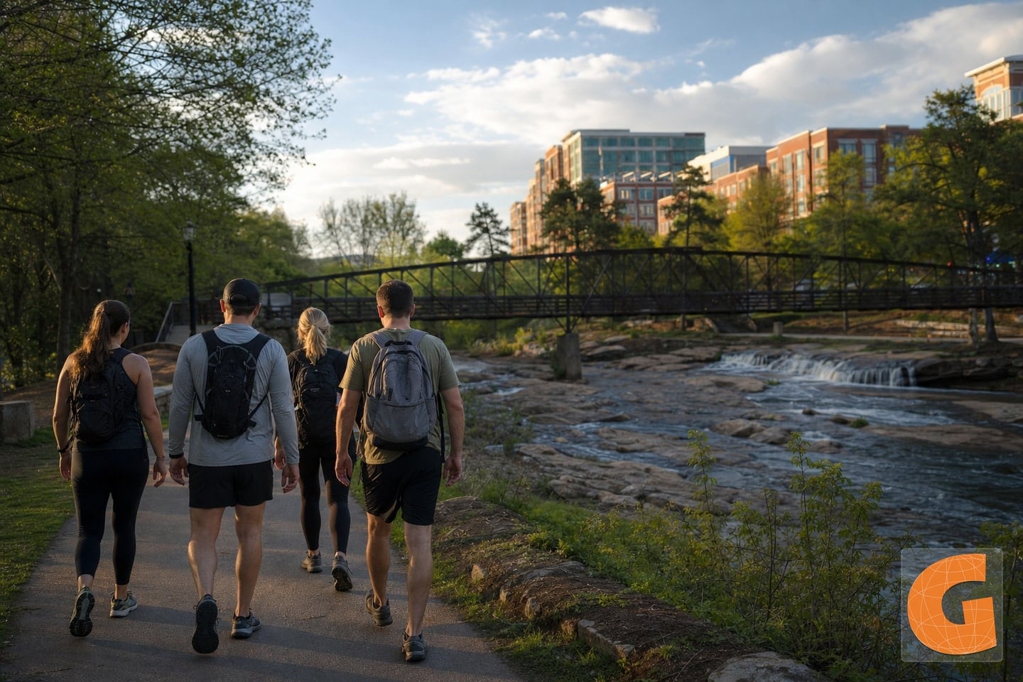 Greenville Swamp Rabbit Trail Entdeckung 1