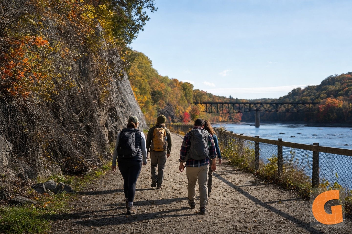 Kennebec River Rail Trail Entdeckung 1