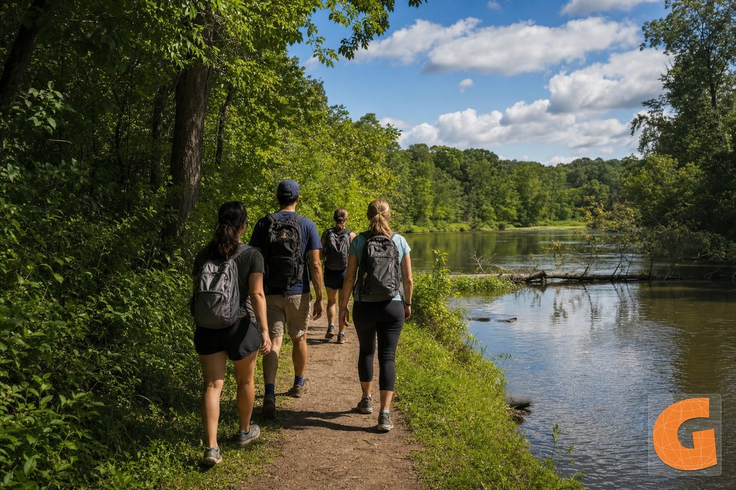 Ann Arbor Huron River Greenway Entdeckung 1