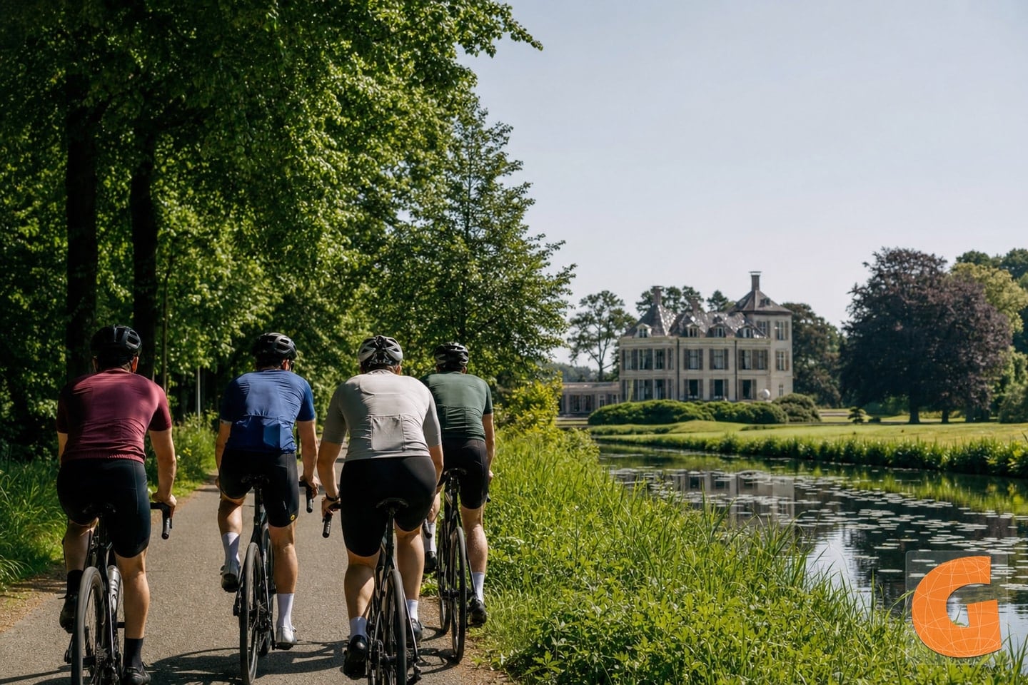 Fahrradrunde durch Haagse Bos und die Landgüter