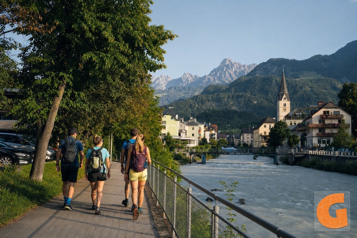 Schladminger Geschichte und Enns-Promenade