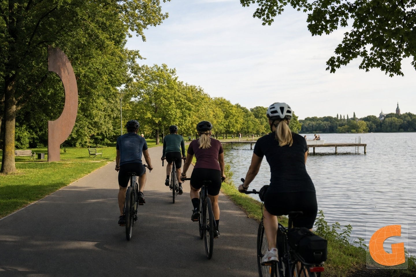 Rundweg zur öffentlichen Kunst am Aasee