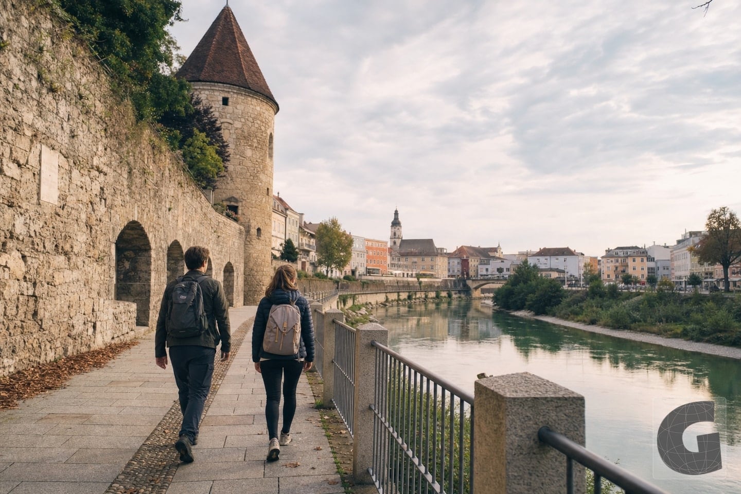 Wels Historic Centre and Traun Riverside: Entdeckerroute