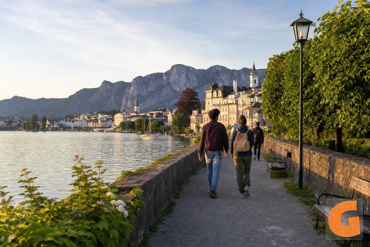 Gmunden Lake Traunsee Esplanade: Entdeckerroute