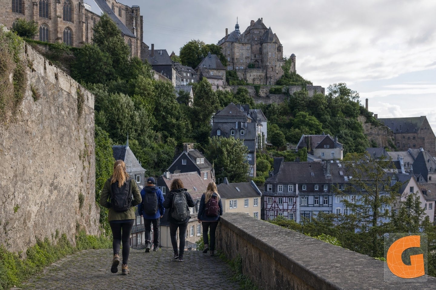 Historische Runde über Marburgs Schlossberg