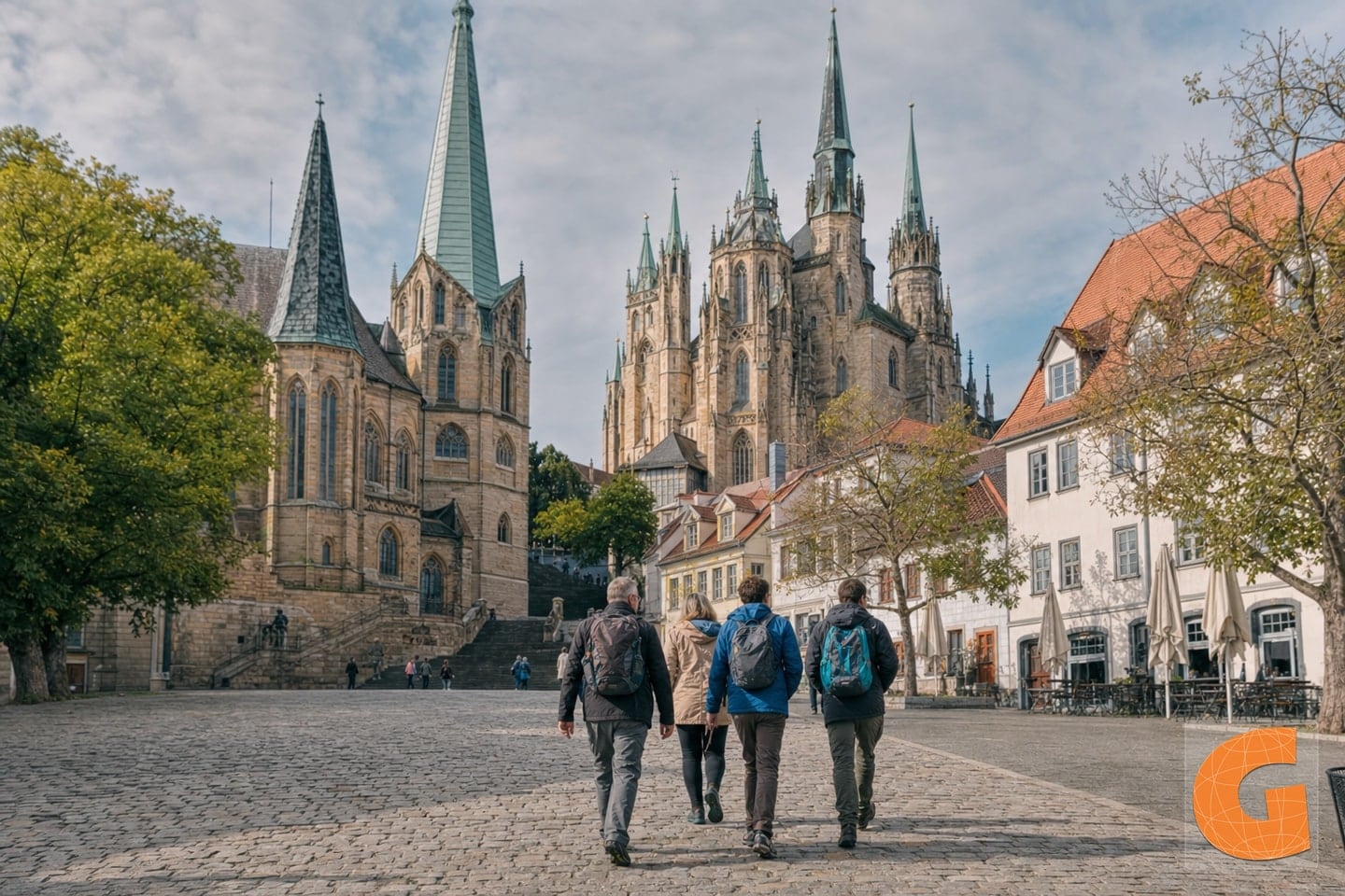 Erfurter Dom und Krämergassen