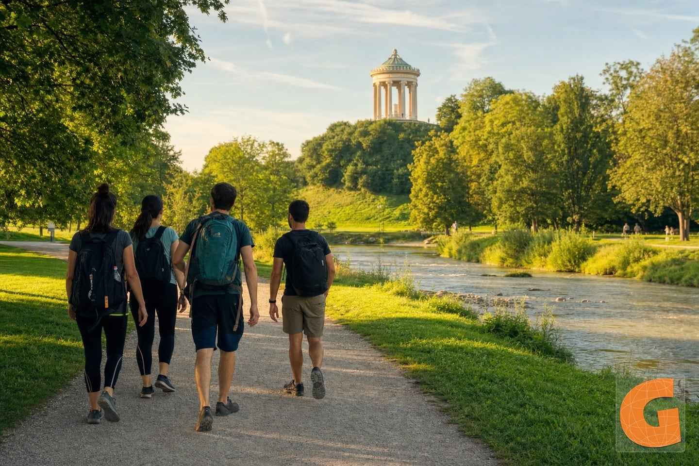 Kunst- und Sehenswürdigkeitenrunde im Englischen Garten