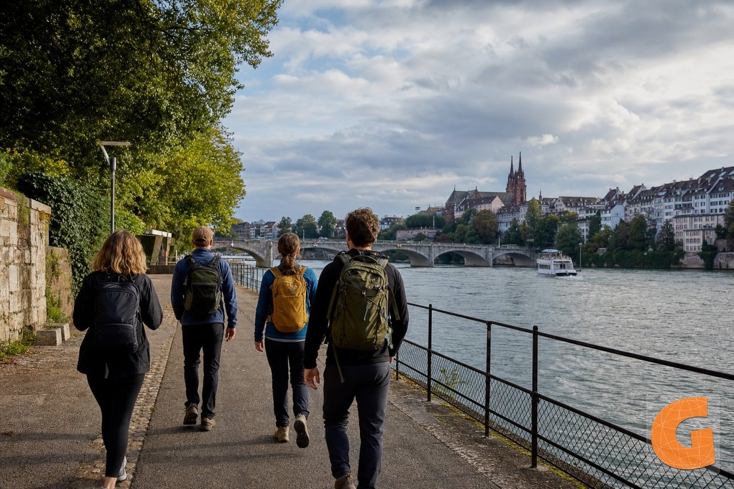 Basler Rhein-Kunstpromenade