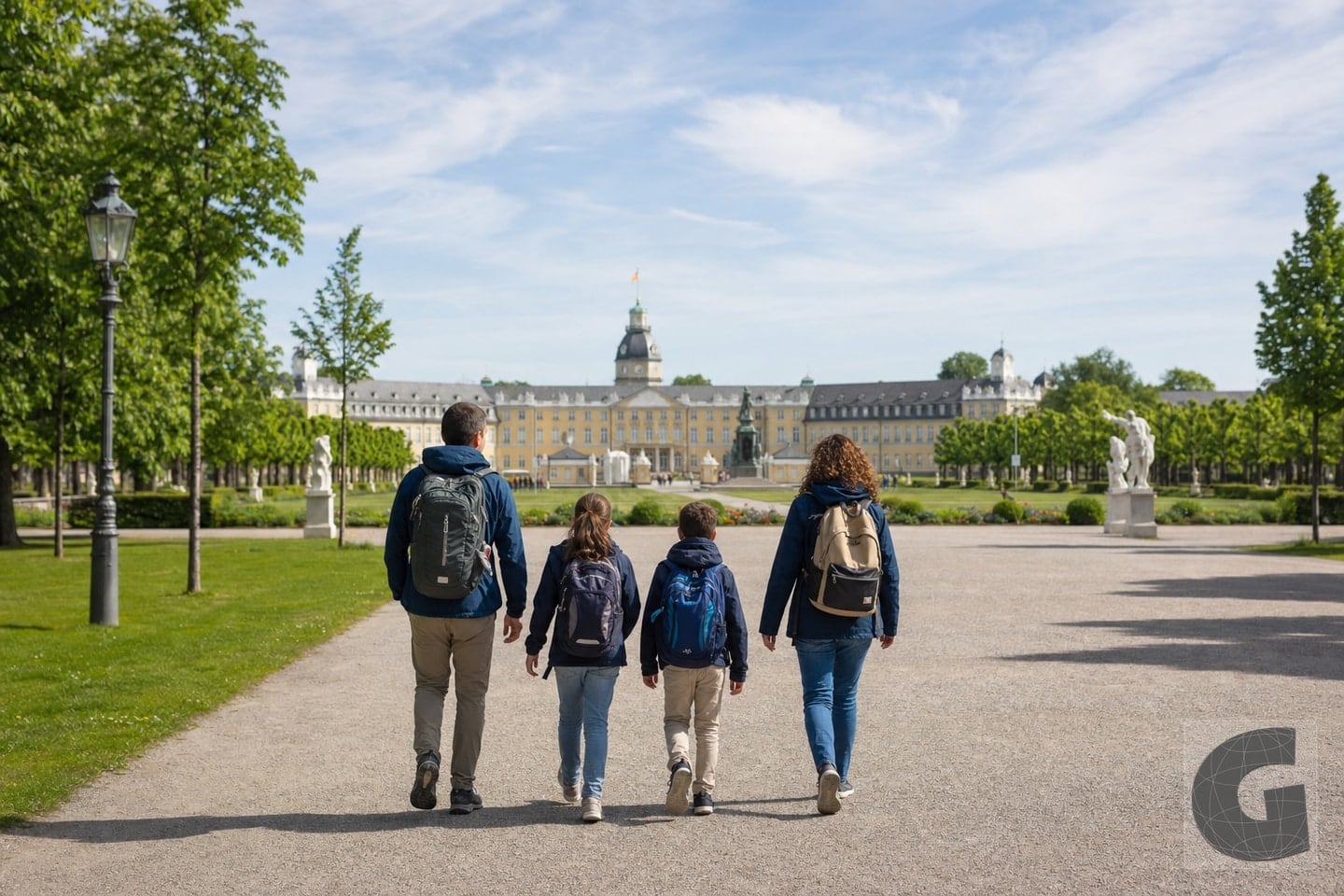 Karlsruhe Palace and Schlossgarten: Entdeckerroute