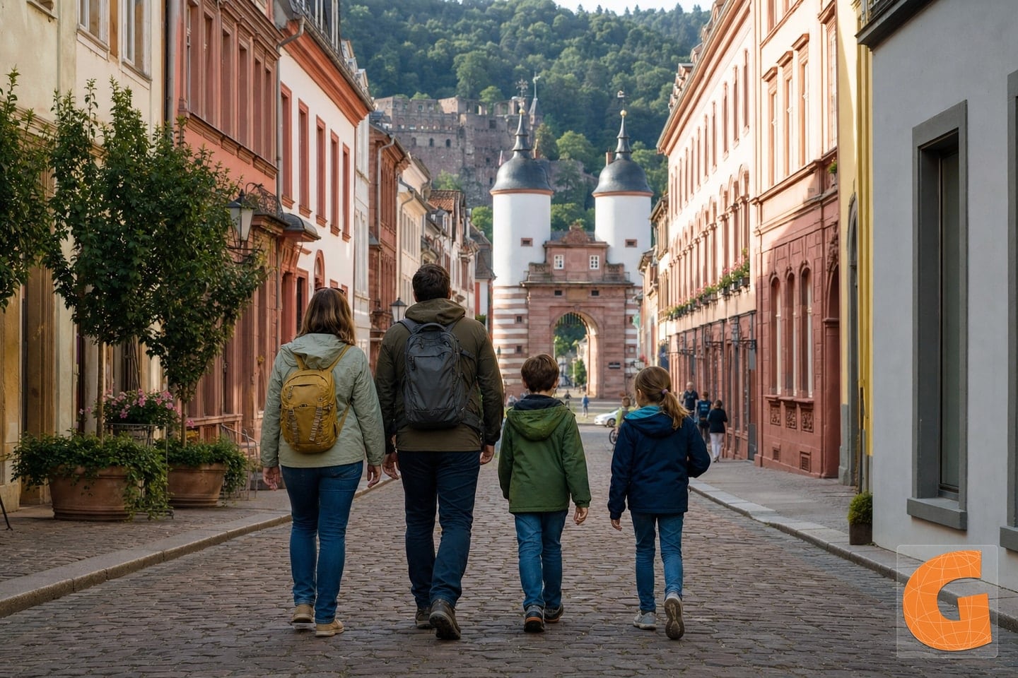 Heidelberg Old Town and Neckar Promenade: Entdeckerroute