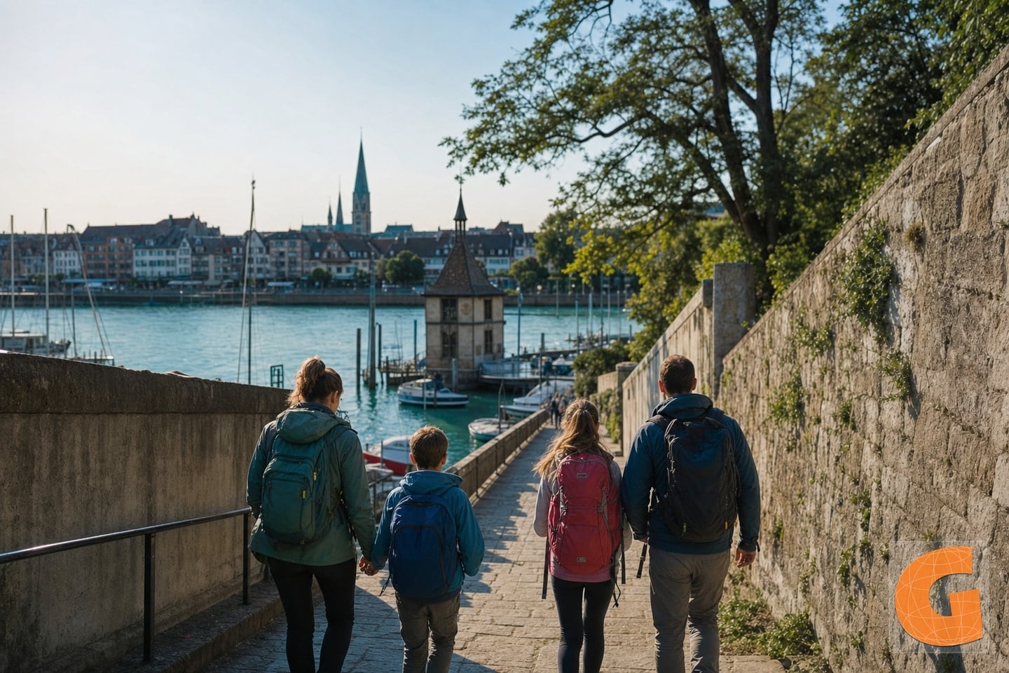Konstanz Harbour and Niederburg: Entdeckerroute