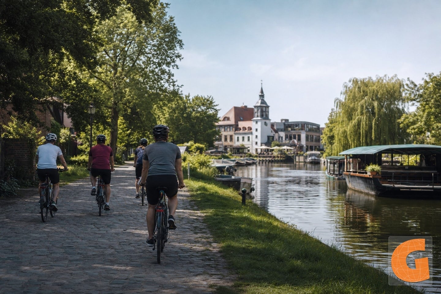 Hafen- und Kanalentdeckung in Lübbenau