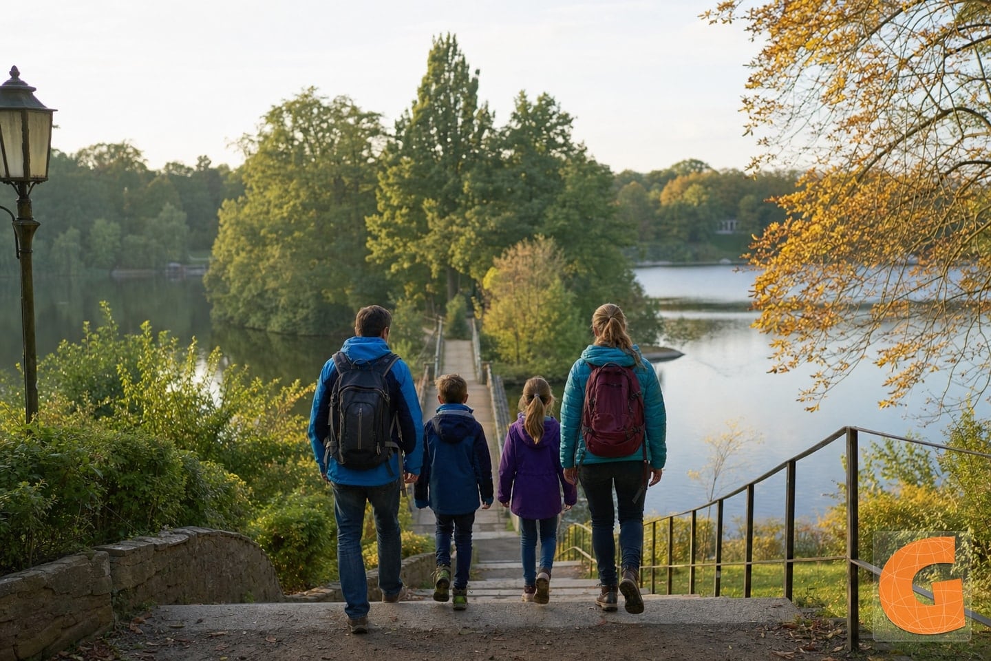 Rundweg über die Schloßteichinsel und durch den Park