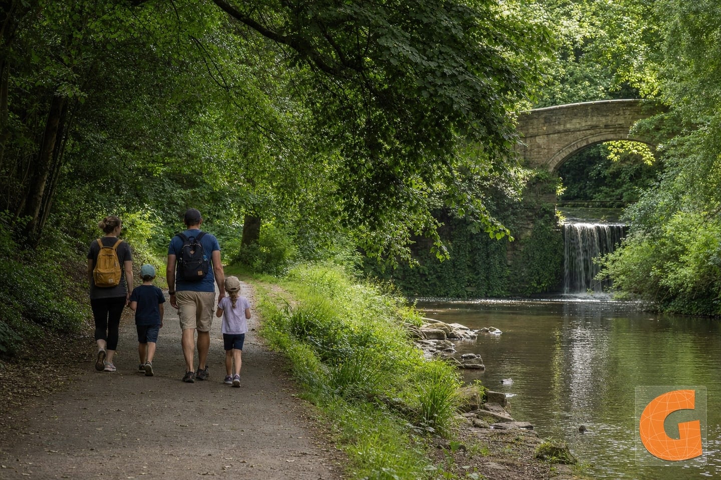 Naturabenteuer in Jesmond Dene