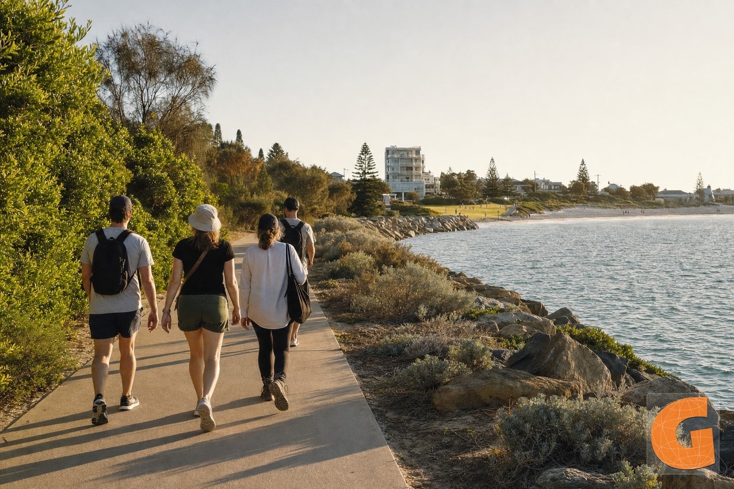 Parkrunde an South Beach
