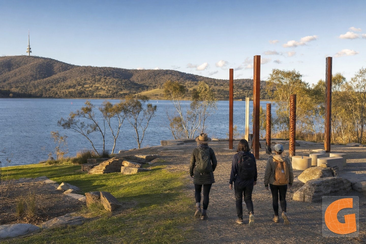 Entdeckung am Lake Tuggeranong