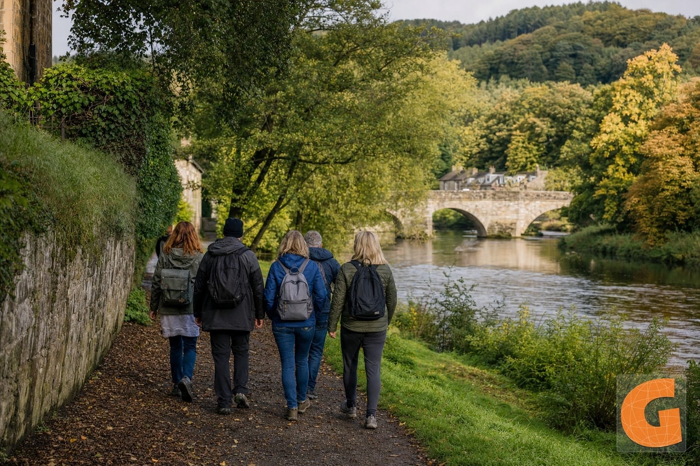 Rothburys Kunst- und Flussrunde im Coquetdale