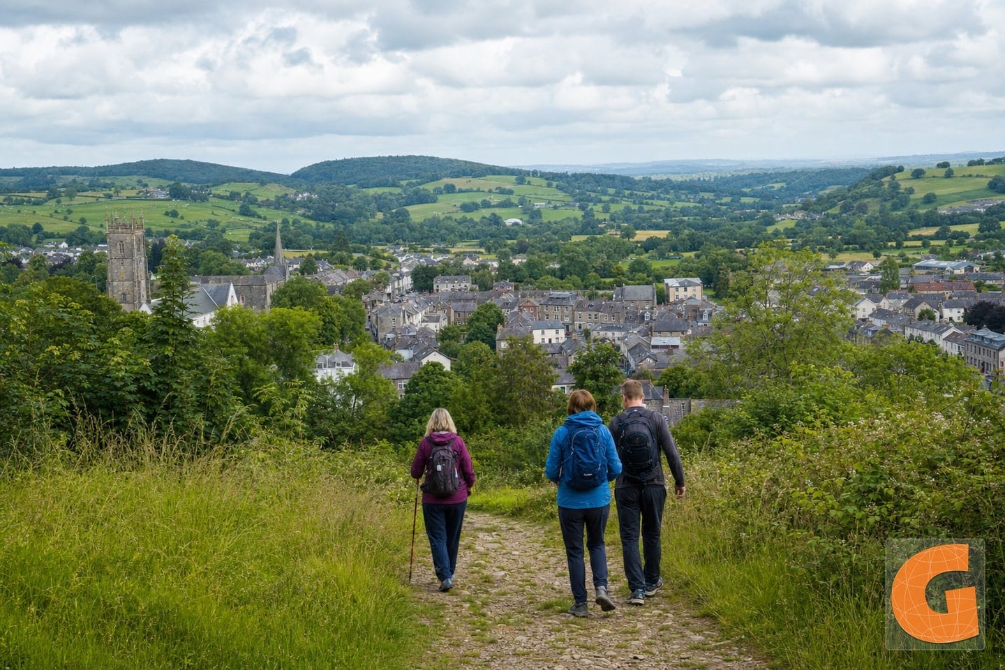 Aussichtsrunde durch Llandeilo und das Tywi-Tal