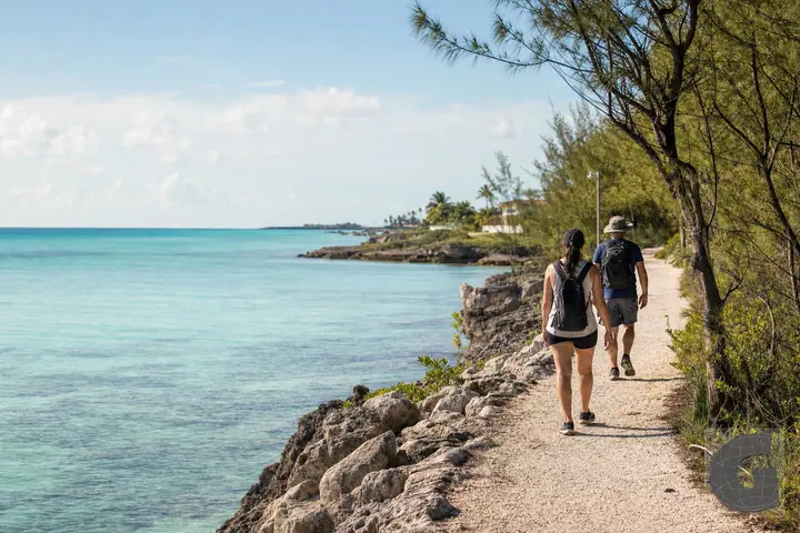 Freeport Lucaya Beach Walking Route