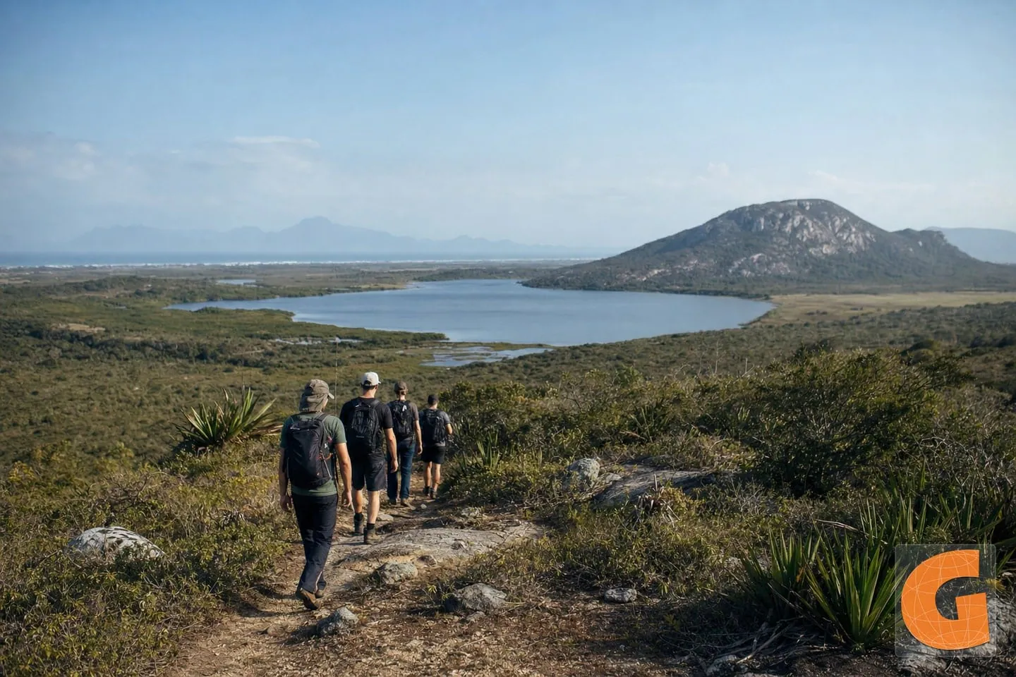 Setiba Lagoon and Reserve Trail