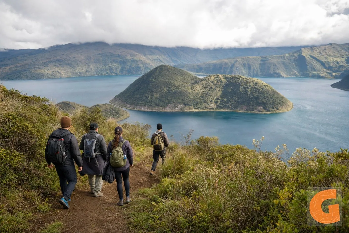 Cuicocha Crater-Lake Explorer