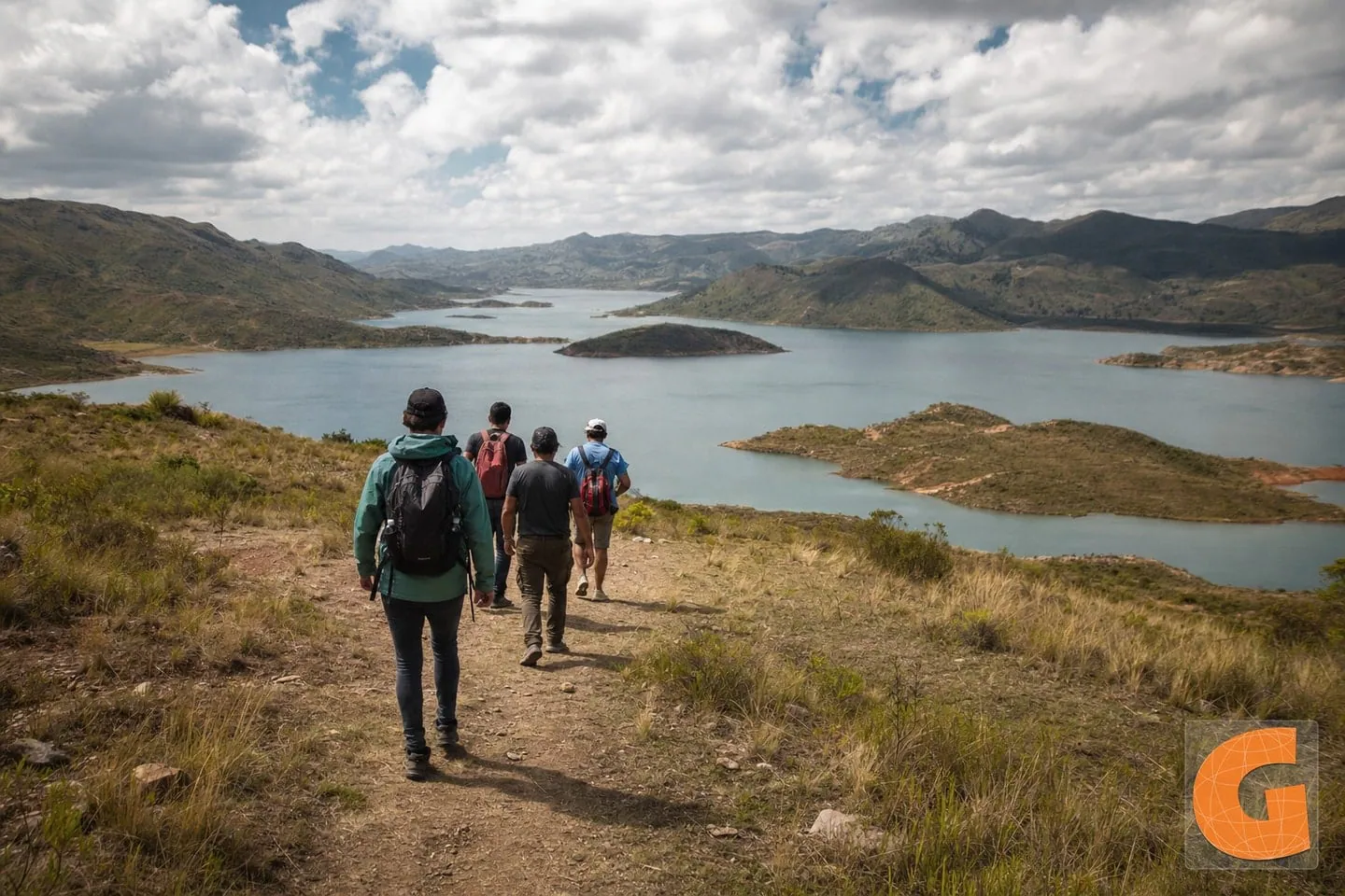 La Angostura Reservoir Panorama