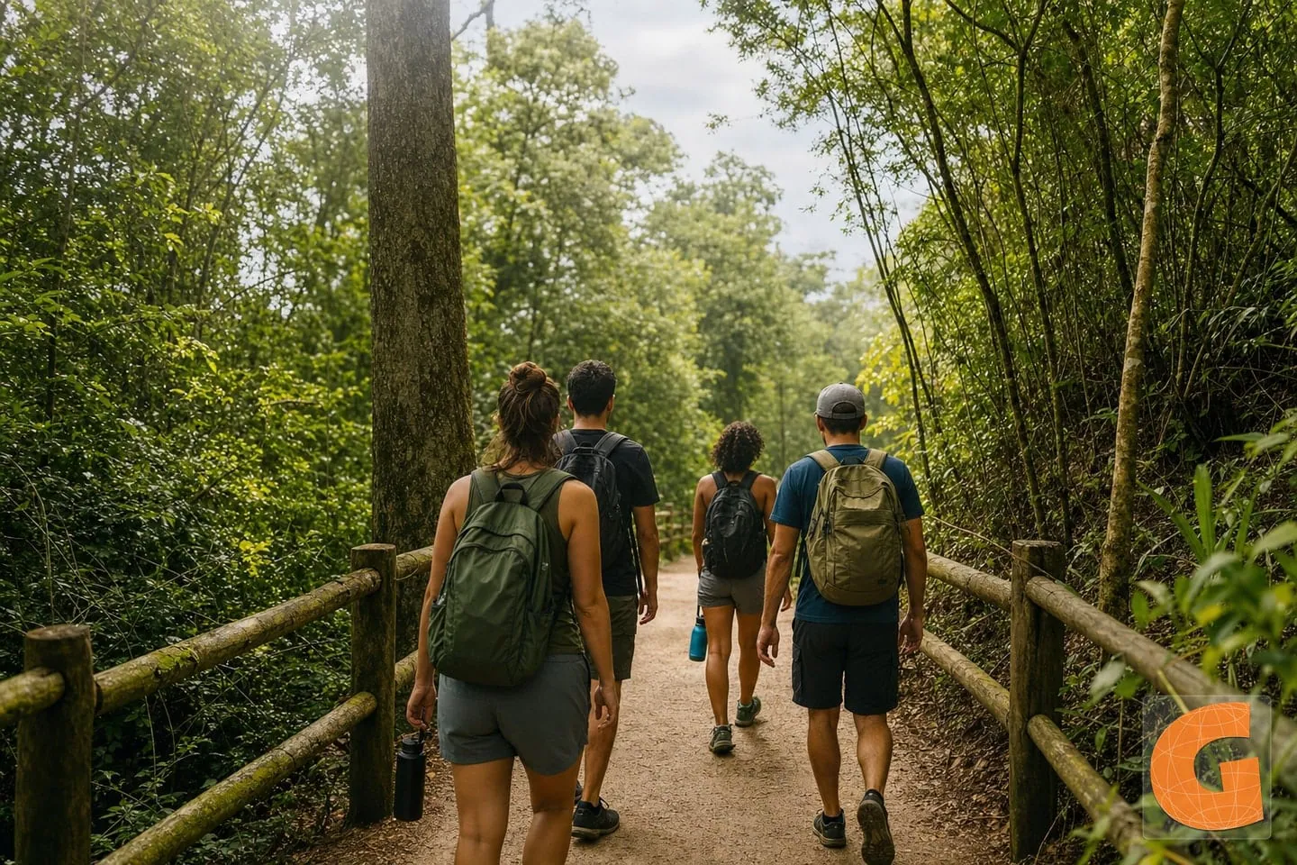 Mata da Pimenteira State Park Walking Route