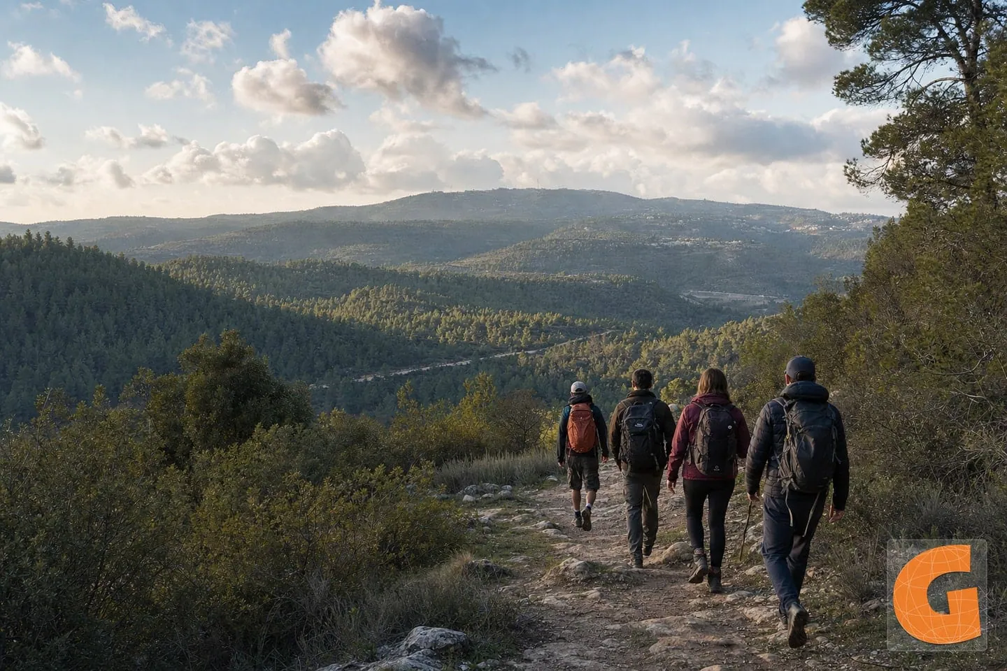 Giv’at HaMoreh Forest Gateway Highlights Loop