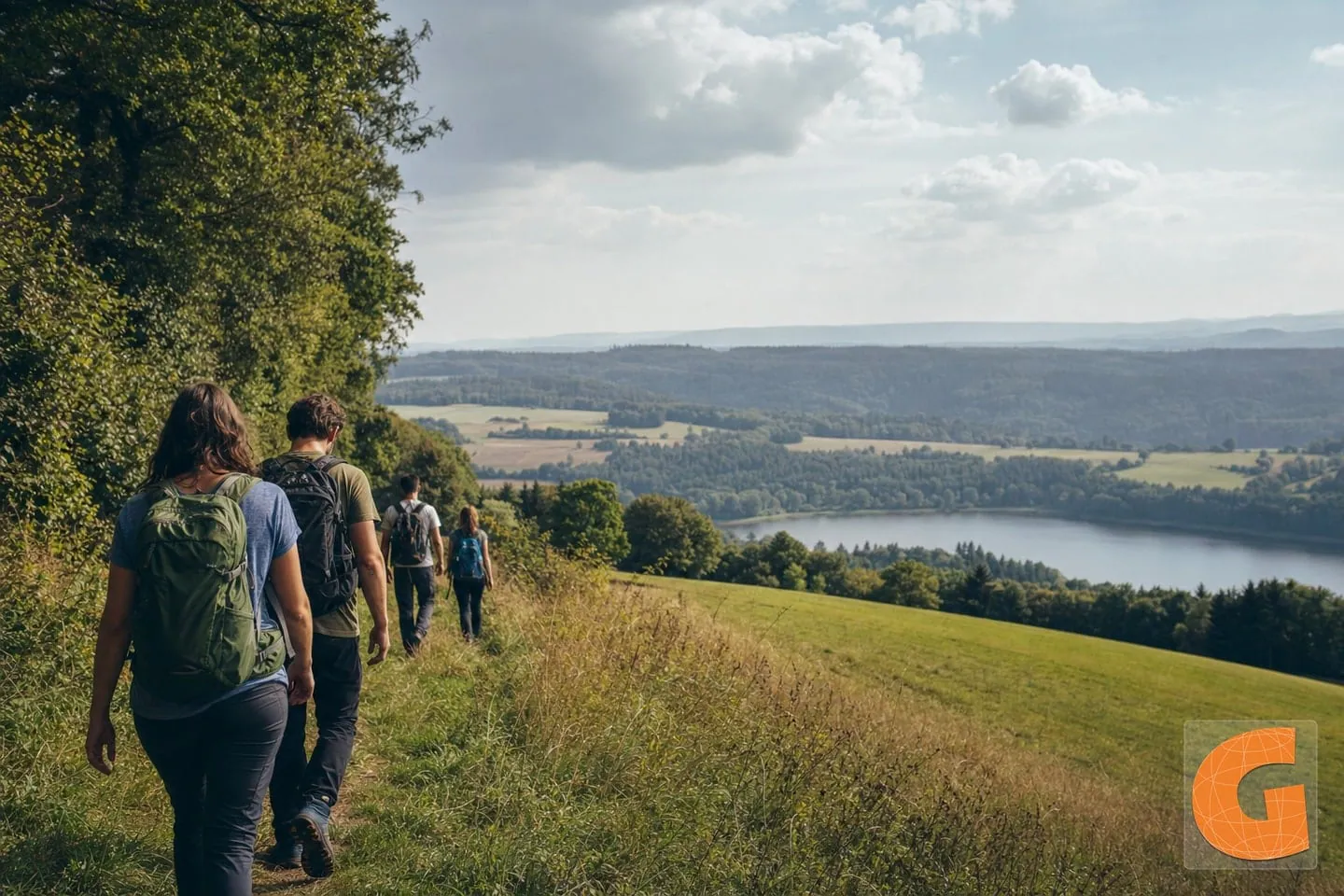 Walking Route at Hainich National Park – Craulaer Kreuz