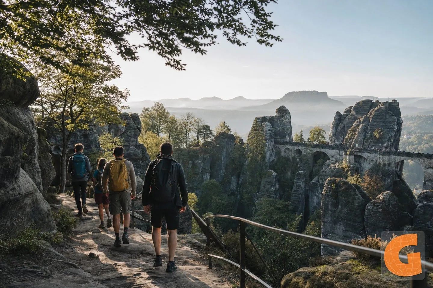 Bastei and Saxon Switzerland Nature Gateway: Viewpoints Walk