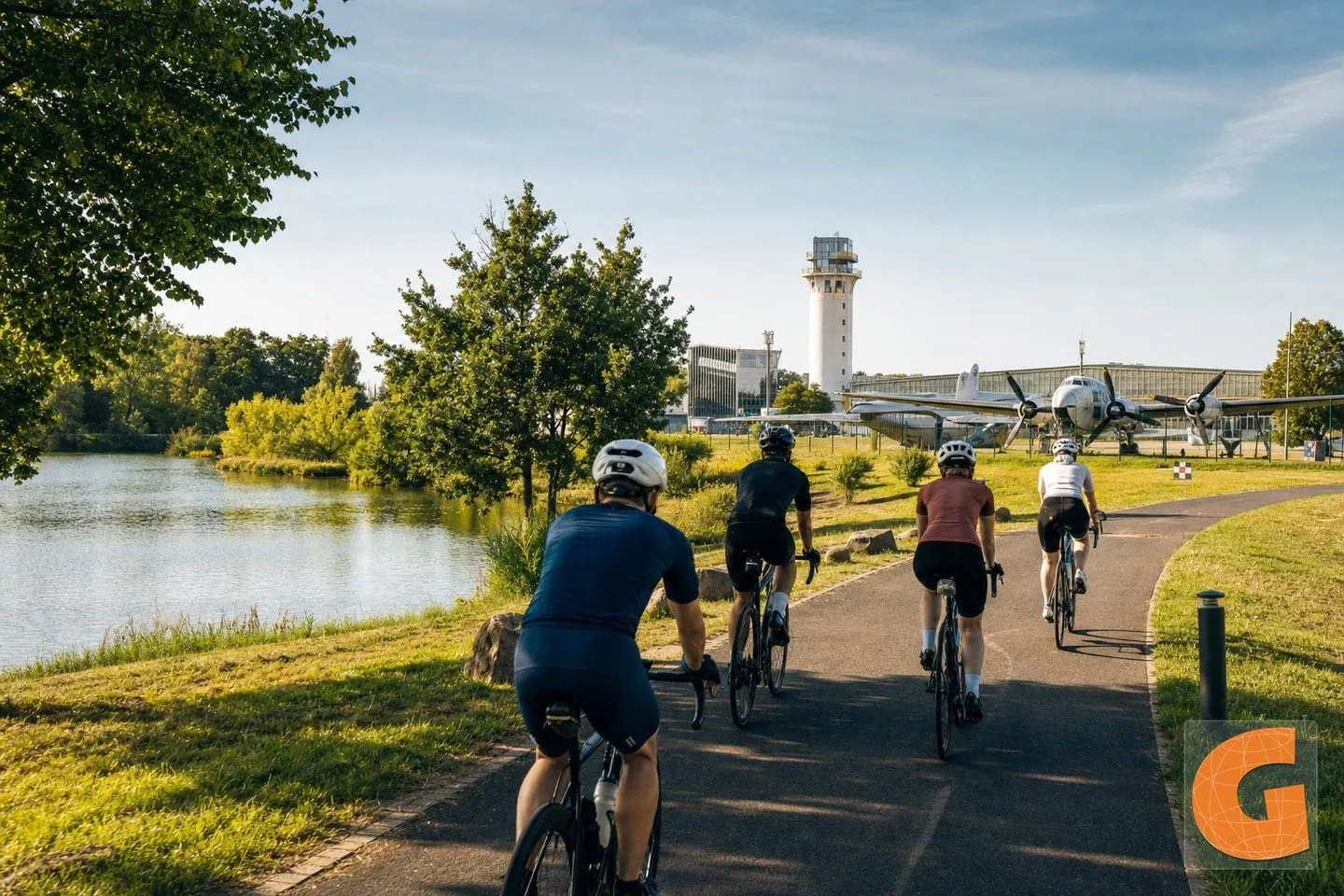 Dessau Kühnauer Park Lakeside Ride