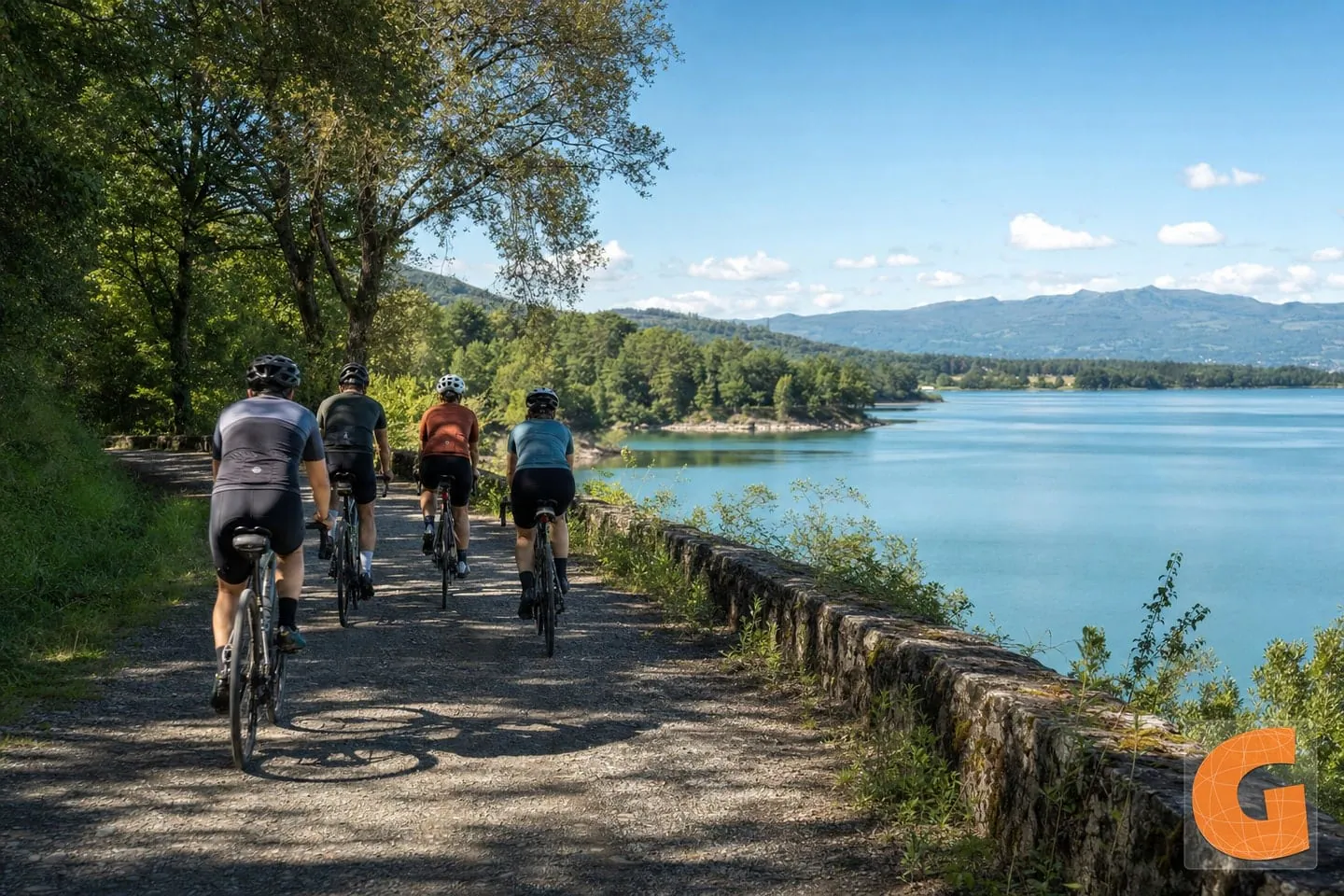 Saint-Ferréol Lake Recreation Gateway Nature Ride