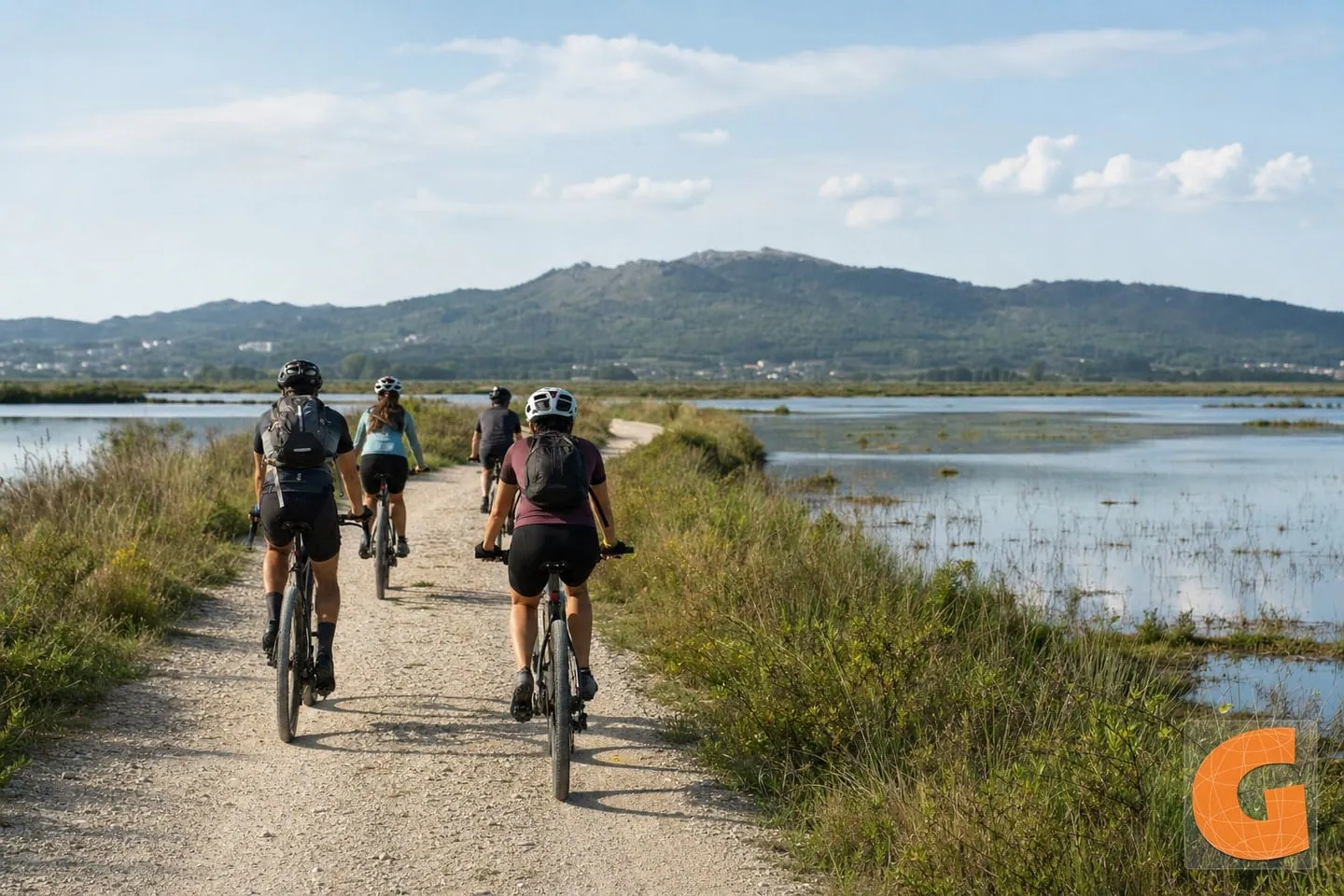 Cycling Route in Bertiandos and São Pedro de Arcos Lagoons