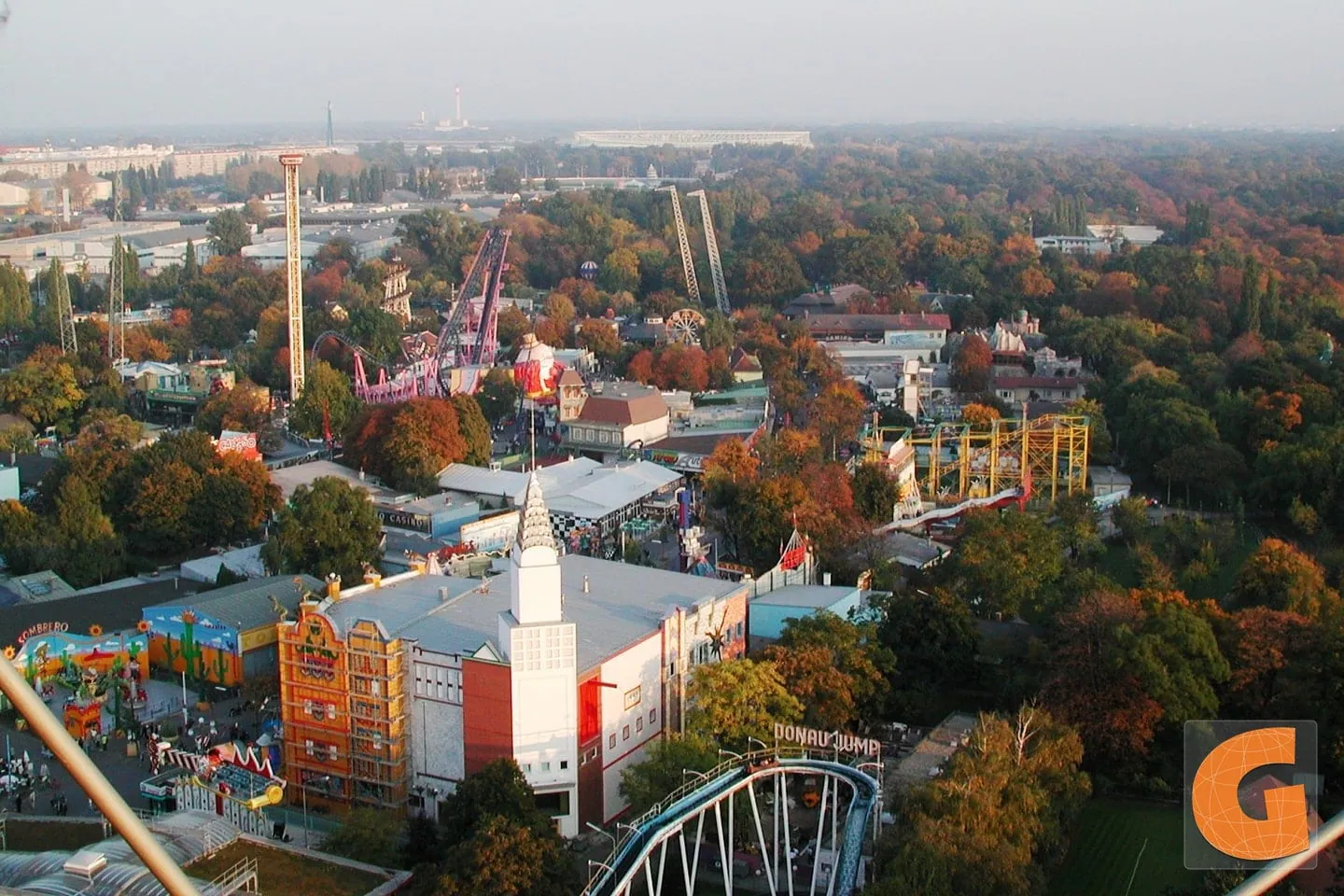 Vienna Prater greenway district Walking Route