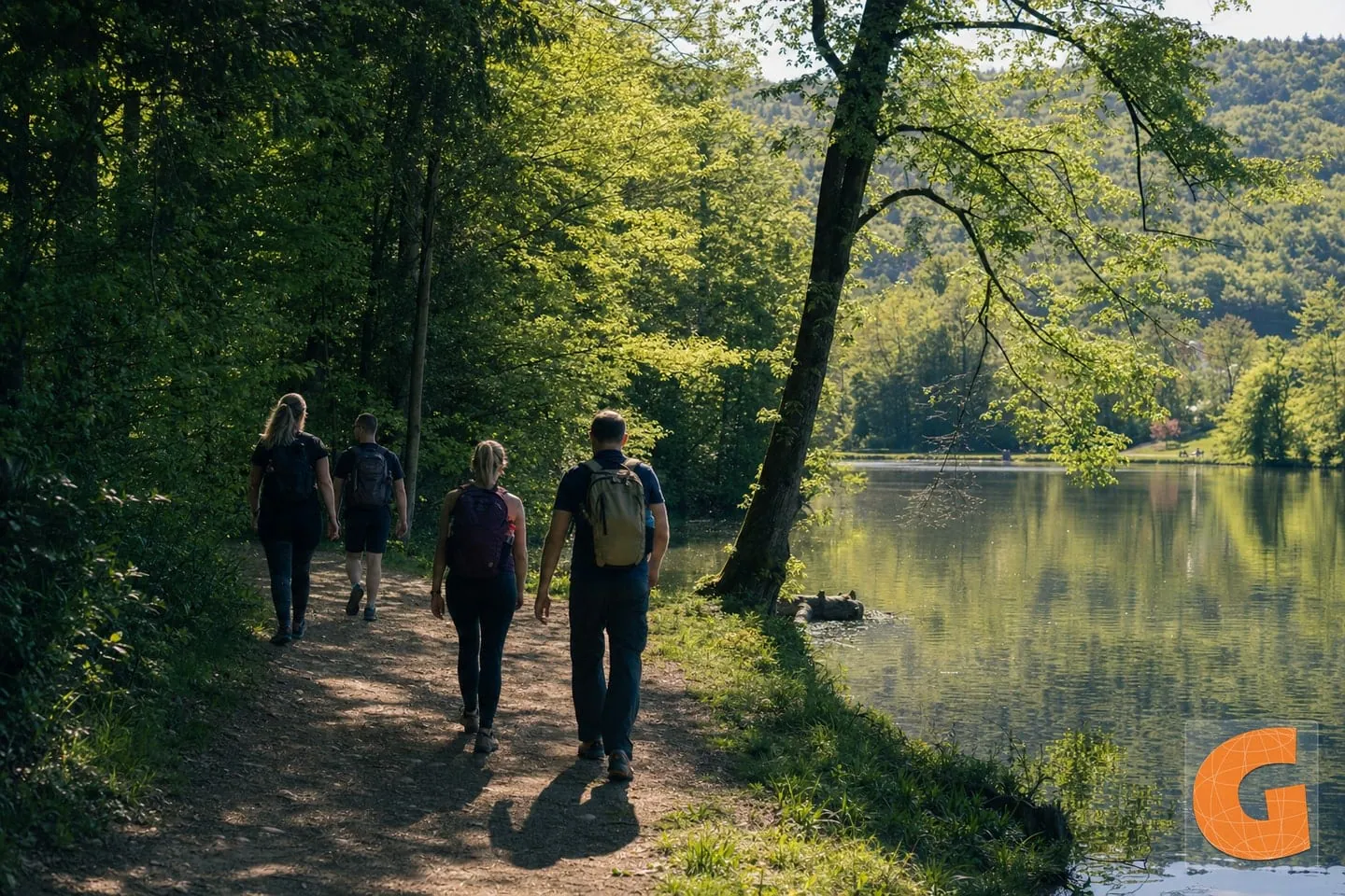 Walking Route in Hilmteich and Leechwald, Graz