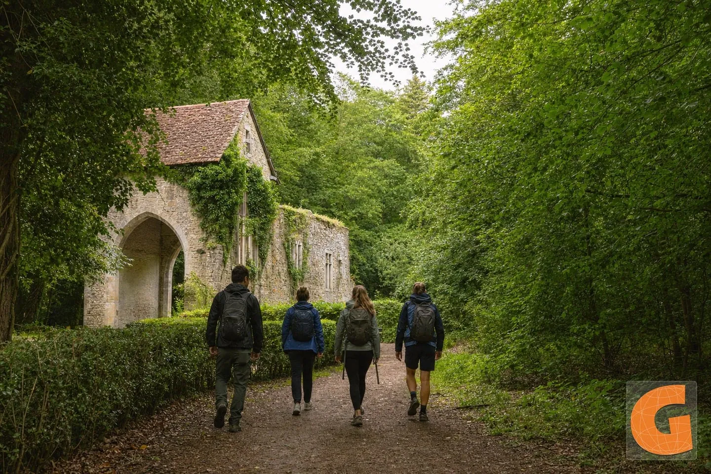 Walking Route at Rouge-Cloître Nature Gateway