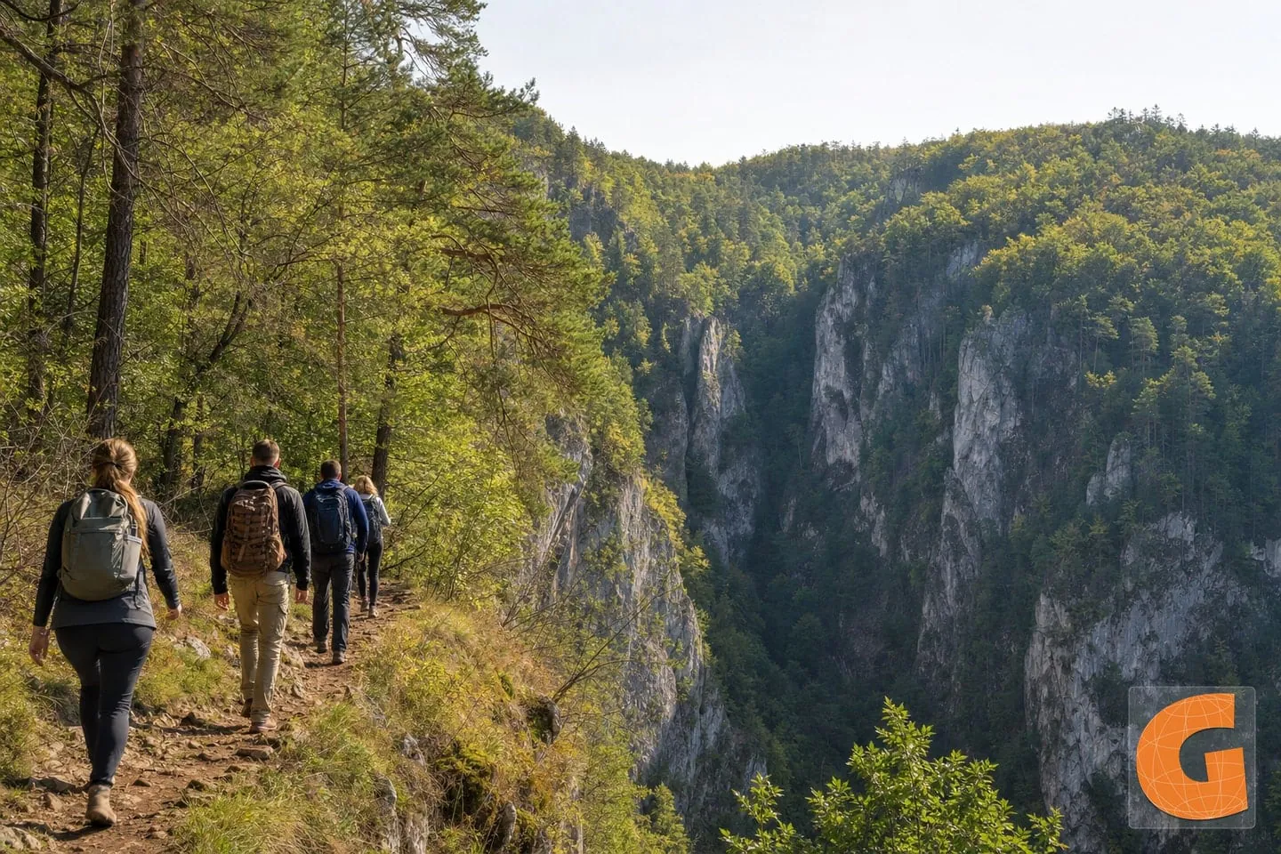Walking Route at Moravian Karst – Skalní mlýn Gateway