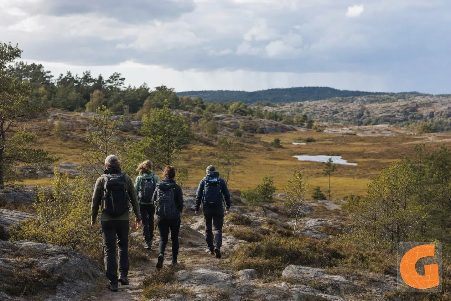 Sandsjöbacka Heathland Reserve Walking Route