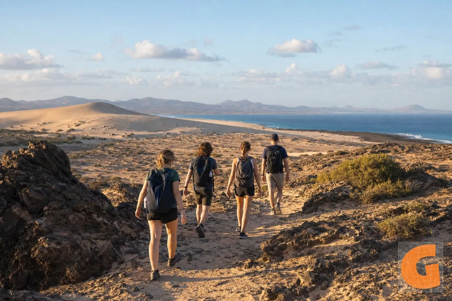 Corralejo Dunes Gateway Walking Route