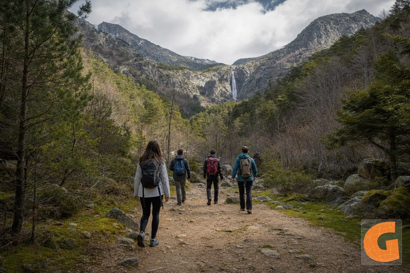 Walking Route in Rascafría and the El Paular Valley